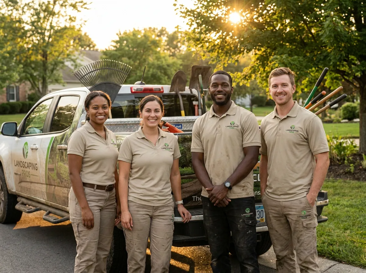 Landscaping company in Bakersfield, VT
